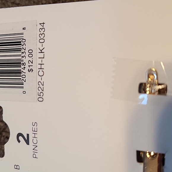 2 JUICY COUTURE WOMEN'S HAIR CLIPS - Picture 4 of 8